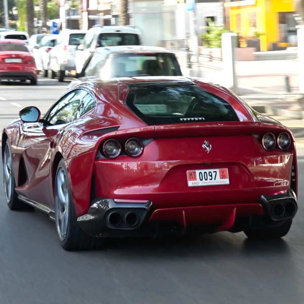 Ferrari 812 Superfast Red