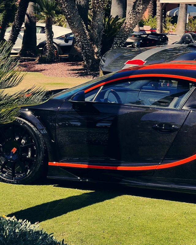 3003 Garage Marque 01 — the Bugatti pack, sealed until launch